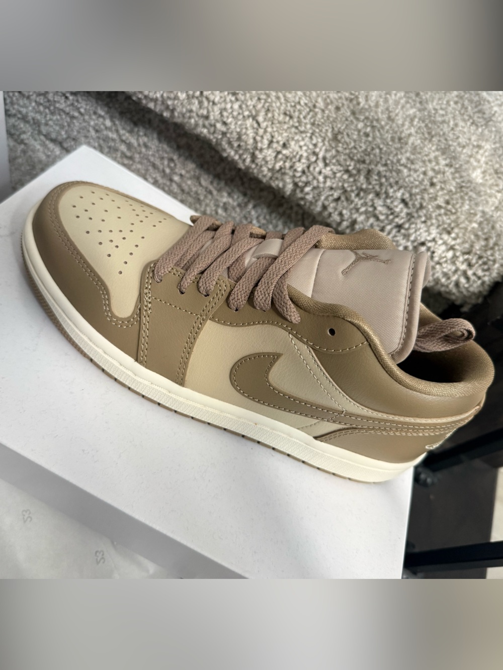 Women’s Air Jordan 1 Low - Rattan/Desert Camo-sail